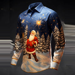 Santa Claus Festival Shirt Digital 3D Printing