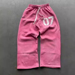 07 Street Trend Loose Sweater Suit