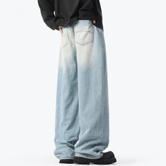 Autumn And Winter American High Street Retro Washed Jeans