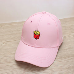 European and American French Fries With Embroidered Cap