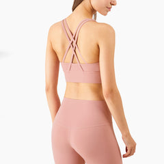 Fashion Cross Beautiful Back Yoga Underwear