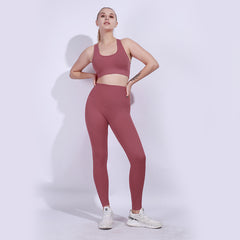 Seamless Knitted Hip Yoga Bra