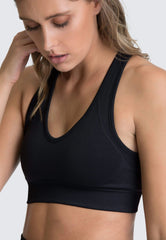 Seamless Knitted Hip Yoga Bra