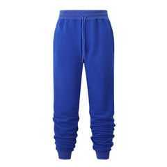 Running Fitness Sweatpants Casual Loose Warm Sweat-absorbent Feet Pants