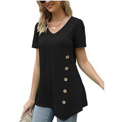 Fashion Loose Casual Short Sleeve