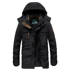 Retro Style New Cotton-padded Coat Washed Jacket Men