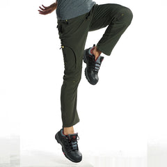 Women's Waterproof Warm And Loose Climbing Pants