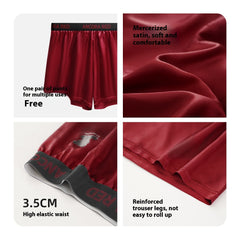 Solid Color Men's Boxers Boxer Briefs