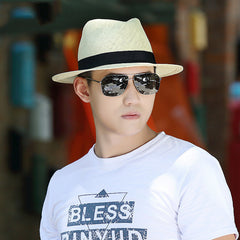 Men's Breathable British Brim Top Hat