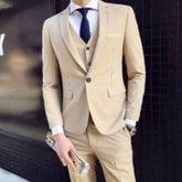 Men's Suit Three-piece Suit Business Wear Formal Wear