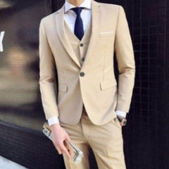 Men's Suit Three-piece Suit Business Wear Formal Wear
