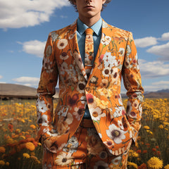 Fashion Personality New Men's Cool Suit