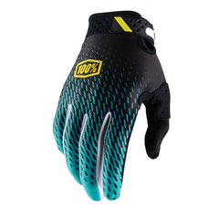 Letter pattern motorcycle bike riding gloves