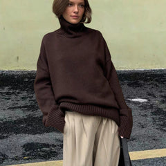 Autumn And Winter Loose Thermal Turtleneck Sweater