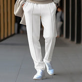 Men's Waffle All-match Fashion Toothpick Simple And Comfortable Pencil Pants Trousers
