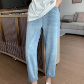 Women's High Waist Jeans Loose Slimming