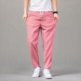 Solid Color Clean Version Thin Pants Male