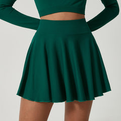 High Waist Tennis Skirt Lining With Good Drape