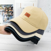 Men's And Women's Fashionable And Simple Cotton Soft Top Baseball Hat
