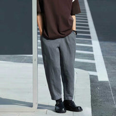 Summer Thin Casual Men's Loose Straight Pants