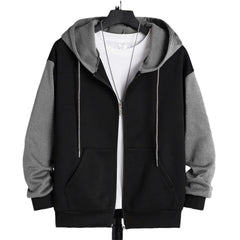 Zipper Hooded Sweater Men's Sports And Leisure