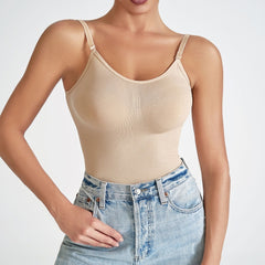 Plus Size Bodybuilding Belly Contraction Shapewear One-piece Seamless T-back