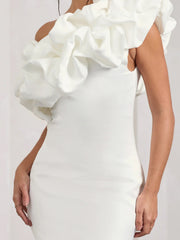 Fungus Tube Top Sleeveless Hip Skirt