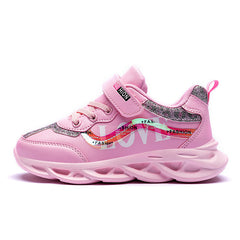 Korean Style Trendy Shoes Girls Girls Shoes Children's Sports Shoes