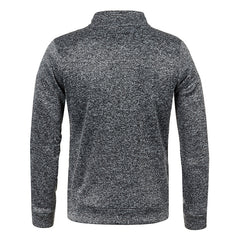 Autumn And Winter Men's Zippered Sweater