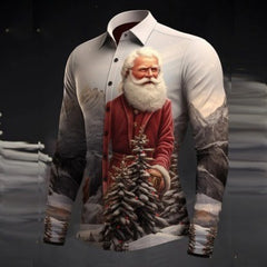 Santa Claus Festival Shirt Digital 3D Printing