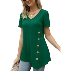 Fashion Loose Casual Short Sleeve