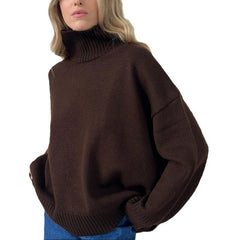 Autumn And Winter Loose Thermal Turtleneck Sweater