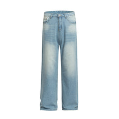 Autumn And Winter American High Street Retro Washed Jeans