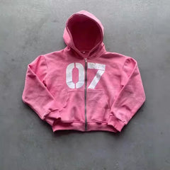 07 Street Trend Loose Sweater Suit