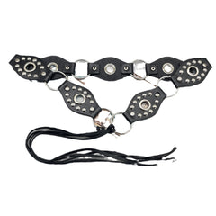 Vintage Flying Ring Design Lace-up Belt