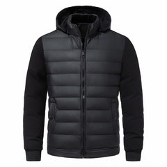 Winter New Men's Loose All-matching Casual Hooded Coat