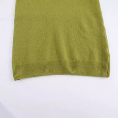 Casual Simple Round Neck Pullover Long Sleeve Sweater