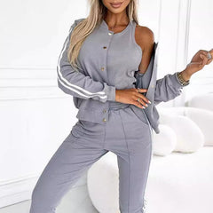 New Fashion Casual Three-piece Suit Women