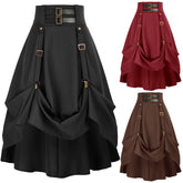 Medieval Costume Women's Steambeer Festival Punk Skirt