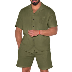 Summer Sports Short Sleeve Suit Loose