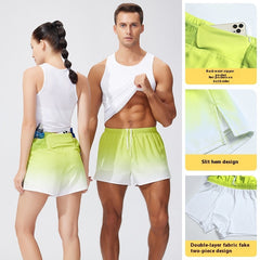 Men's And Women's Double-layer Swimming Loose Beach Pants