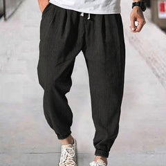 Casual Fashion Loose Men's Summer Ankle Banded Pants