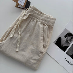 Summer Thin Casual Men's Loose Straight Pants