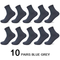 Bamboo Fiber Men Socks Business Breathable Male