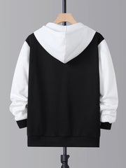 Zipper Hooded Sweater Men's Sports And Leisure