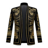Men's Blazer Singer Stage Performance Costume