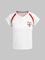 Personalized Retro Street European And American Style Hot Girl T-shirt