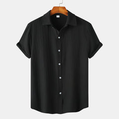 Casual Short-sleeved Men's Shirt