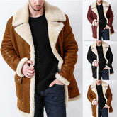 New Thickened Fur One-piece Men's Coat