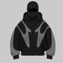 Double Hood Unique Design Hooded Sweater Autumn And Winter Men And Women
